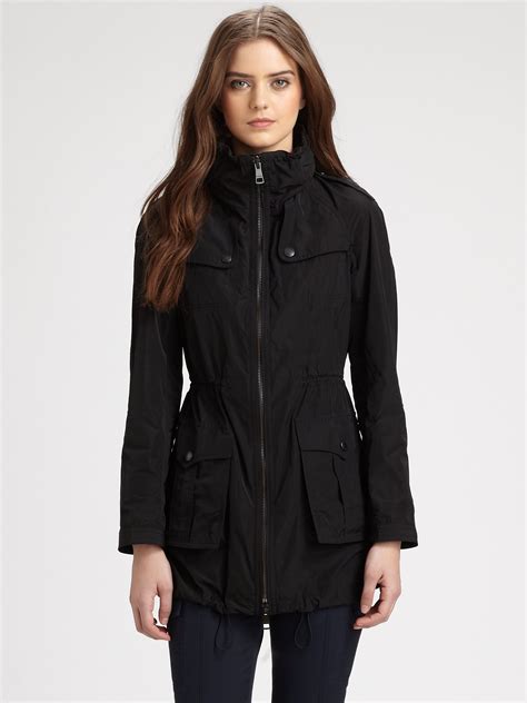 burberry brit jacket woman|Burberry Brit anorak jacket.